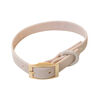 Dexypaws Waterproof Dog Collar in Nude - Size M