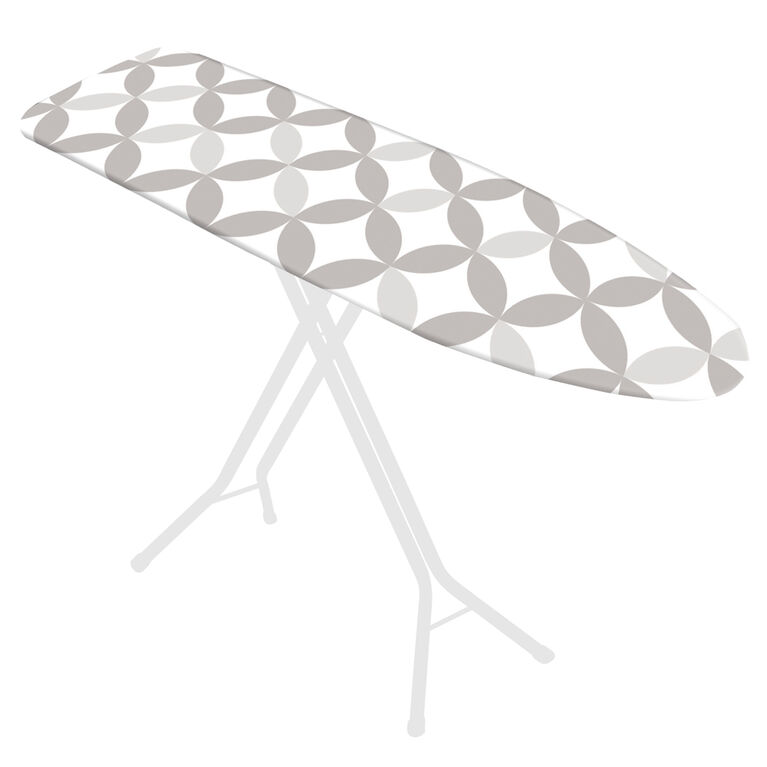 Westex Deluxe Ironing Board Cover - Geo Tonal Grey