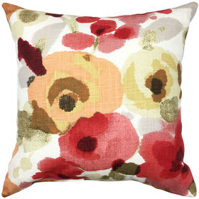 Kefi Home Tallula Floral Red 18X18 Cushion