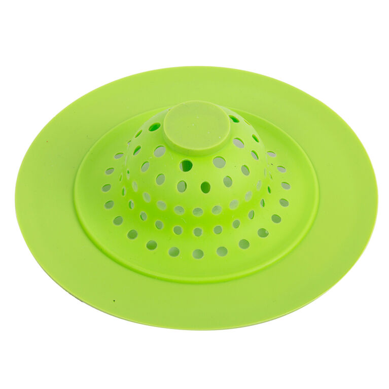 Luciano Gourmet Silicone & Stainless Steel Sink Drain Strainer