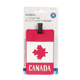 Global Canada Luggage Tag