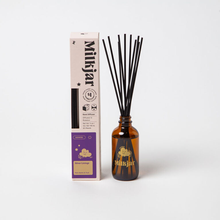 Milk Jar Candle Co. Silver Linings 4 Oz Reed Diffuser