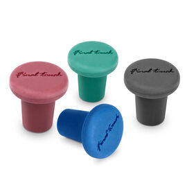 Final Touch Silicone Bottle Stoppers - Set of 4