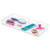 iDesign Clarity Divided Tray - 16" x 7" x 2" Clear