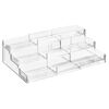 iDesign RPET Linus Expandable Cabinet Organizer Clear