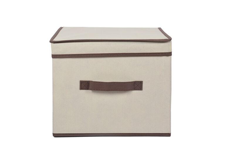 Storage Solution Small Non Woven Storage Box with Lid, colour