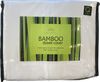 Bamboo Duvet Cover White King