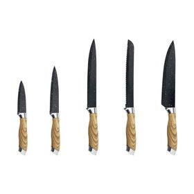 JS Gourmet 6Pc Steak Knife Set  Stainless Steel