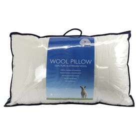 Natural Home Wool Pillow Queen