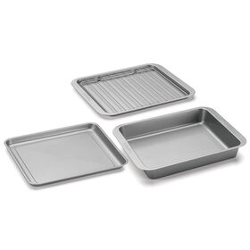 Cuisinart 3-Piece Non-Stick Toaster Oven Bakeware Set
