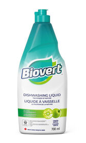 Biovert Dishwashing Liquid 700 ml - Green Apple