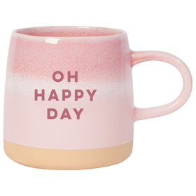 Oh Happy Day Decal Mug 12 oz
