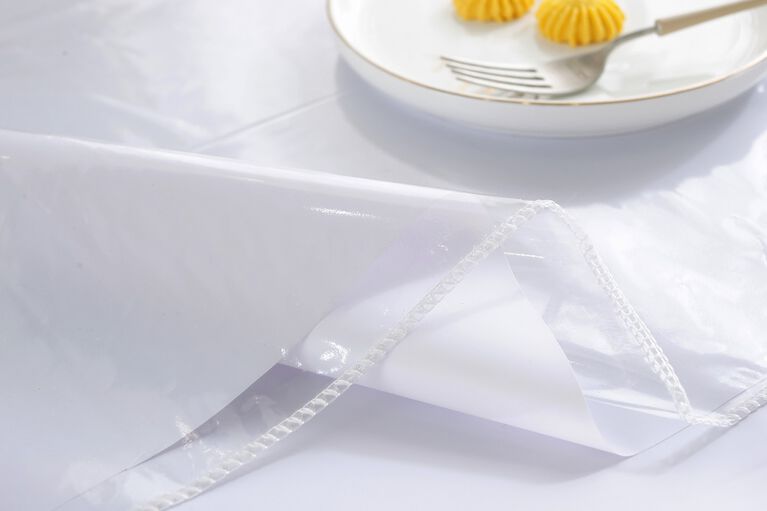 Fresh Home 60"x120" Oblong 3.6 Gauge Clear PVC Tablecloth Protector