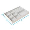 Richards 8 Compartments Tray White