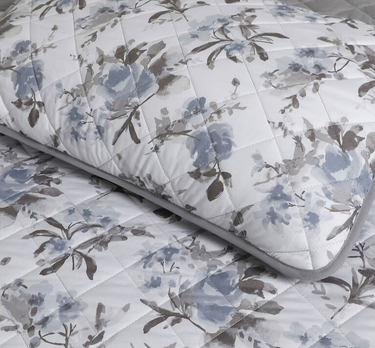 Swift Home 3 Pieces Printed Quilt Set King Floral