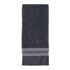 Avanti Linens Braided Cuff Granite Fingertip Towel