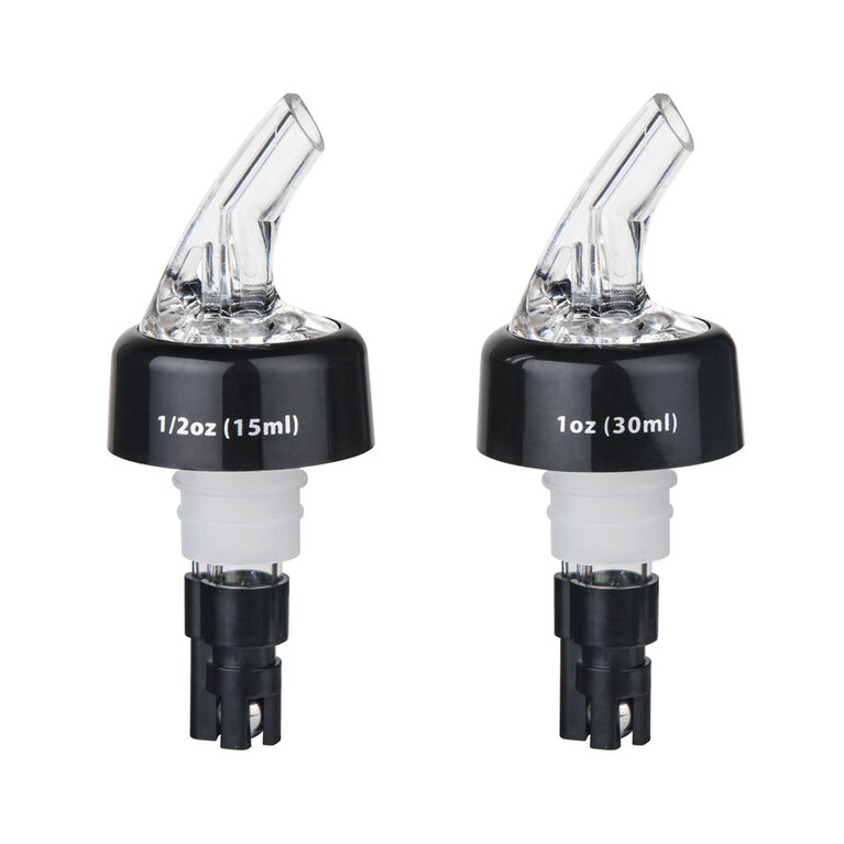 Final Touch Measured Bottle Pourers - Set of 2