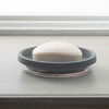Moda At Home Oslo Soap Dish Soft Touch Finish Grey