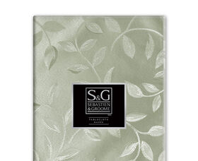 SEBASTIEN & GROOME Vines Tablecloth Tea-Leaf 70"X70" Square