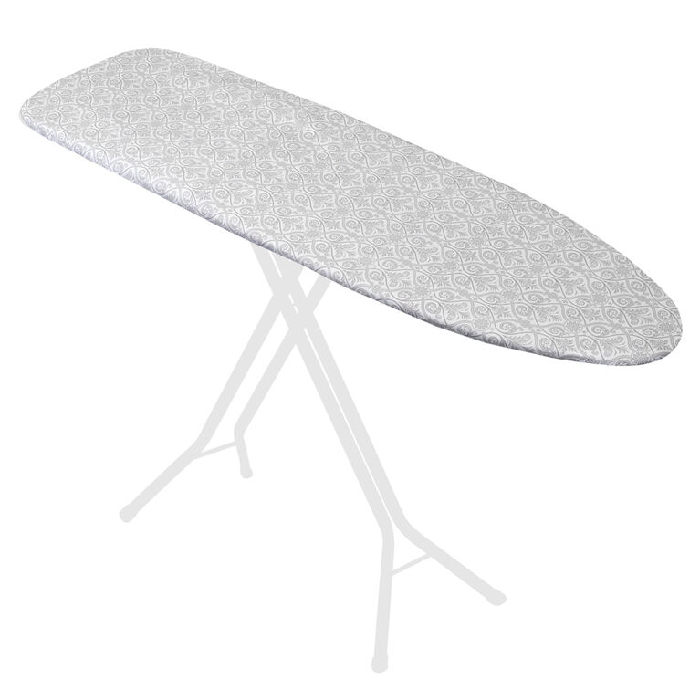 Westex Deluxe Ironing Board Cover - Small Grey Damask