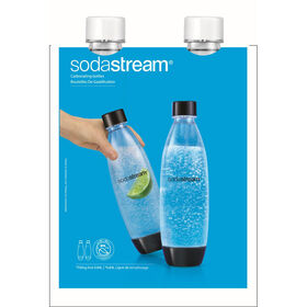 Sodastream 1L White Fuse Bottles 2Pk