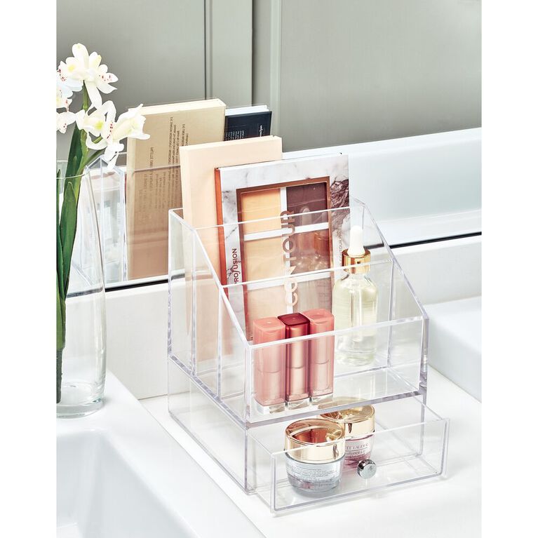 iDesign Drawers Cosmetic Palette Organizer Clear