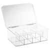 iDesign RPET Kitchen Binz Tea Box Clear