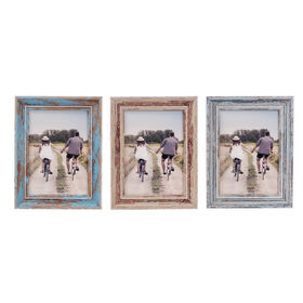 Truu Design Distressed Wooden Look Picture Frame, 5" x 7"