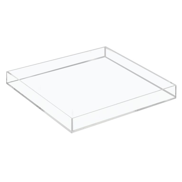 iDesign Clarity Vanity 4-Piece Organizer Clear