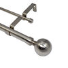 Versailles Ball Double Rod Brushed Nickel 32-86
