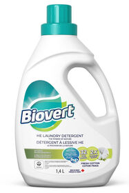 Biovert Laundry Detergent 1.4 L (32 loads)-Fresh Cotton