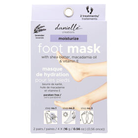 DC Foot Care 2Pk Moisturizing Foot Masks - Lavender