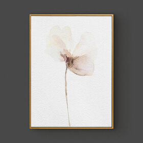 Rice Paper Floral 3 Canvas Art 22X30 inch