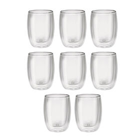Zwilling Sorrento 8Pc Double Walled Coffee Glass Set