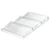 iDesign RPET Linus Drawer Spice Rack Clear