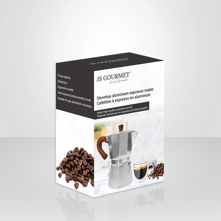 JS Gourmet Stovetop Espresso Maker