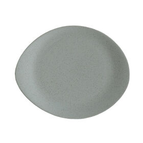 Tannex Della Terra Round Platter 9.75" Grey