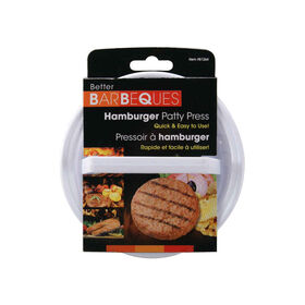 Better Barbeques Plastic Hamburger Press,  6" Round