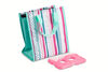 Core Home Core Handled Velcro Lunch Bag  Stripes