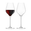 Final Touch Bordeaux Lead-Free Crystal Glasses - Set of 2