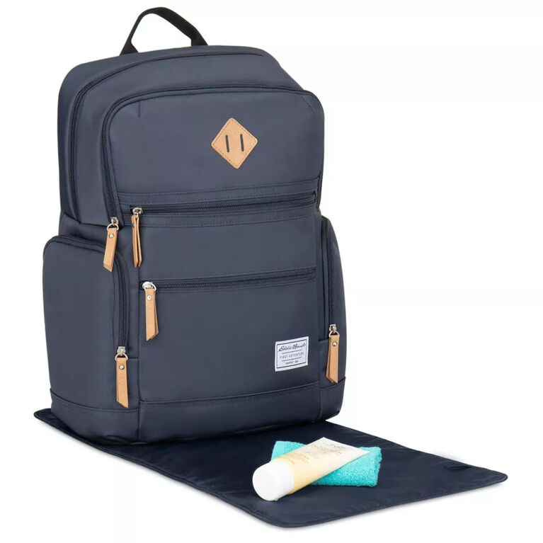 Eddie Bauer Highlands Peak Backpack Diaper Bag - Slate Blue