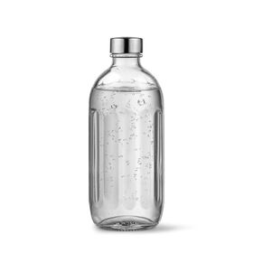 Aarke Glass Bottle - Stainless Steel